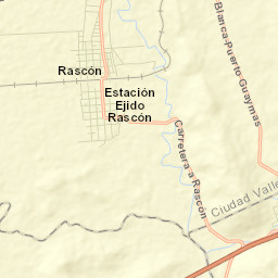 Rascón Street Map
