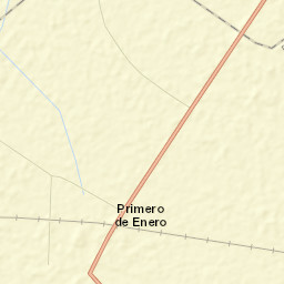 Primero de Enero Street Map