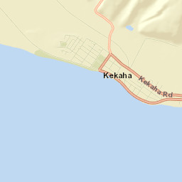Kekaha Street Map
