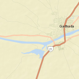 Gadhada Street Map