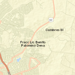 Cumbres III Street Map