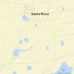 Santa Rosa (El Huizache) Street Map