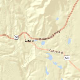 ‘Ōma‘o Street Map