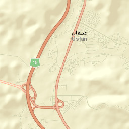 Usfan Street Map