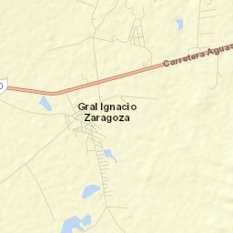 General Ignacio Zaragoza Street Map
