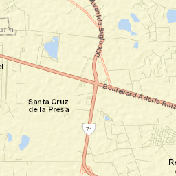 La Loma de los Negritos Street Map