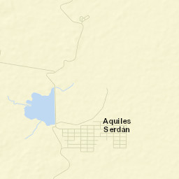 Aquiles Serdán Street Map