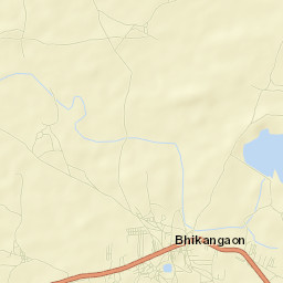 Bhikangaon Street Map