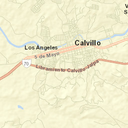 Calvillo Street Map