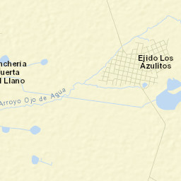 Los Azulitos Street Map