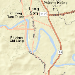 Lạng Sơn Street Map