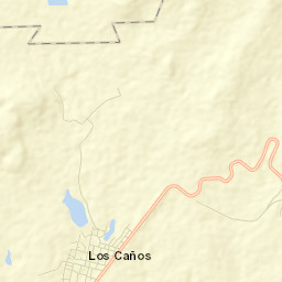 Los Caños Street Map