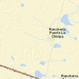 Misión San Luis Gonzaga Chiriyaqui Street Map