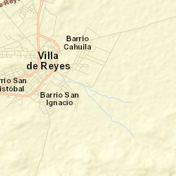 Villa de Reyes Street Map