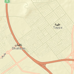 Al Kura` Street Map