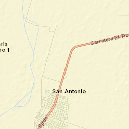 Villa Hidalgo Street Map