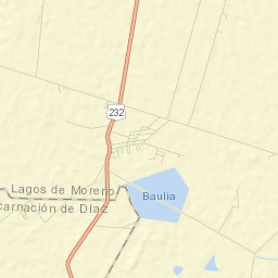 El Puente Street Map