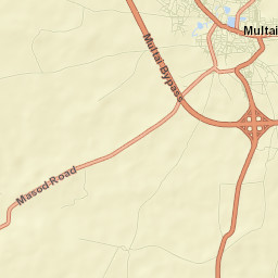 Multai Street Map