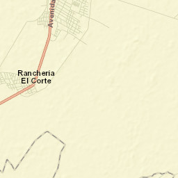 El Corte Street Map