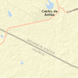 Centro de Arriba Street Map