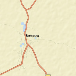 Bemetara Street Map