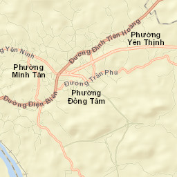 Yên Bái Street Map
