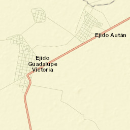 Guadalupe Victoria Street Map