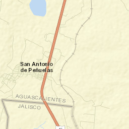 San Antonio de Peñuelas Street Map