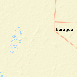 Baraguá Street Map
