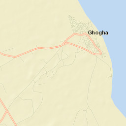 Ghogha Street Map