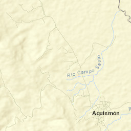 Aquismón Street Map