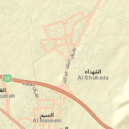 Al Jumūm Street Map