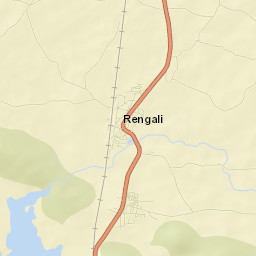 Rengali Street Map