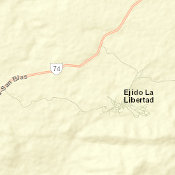 La Libertad Street Map