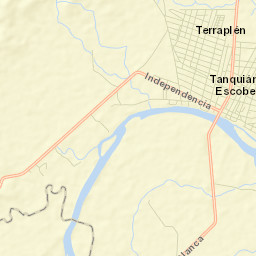 Tanquián de Escobedo Street Map