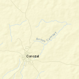 Corozal Street Map