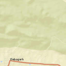 Deogarh Street Map