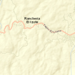 El Ahuacate Street Map