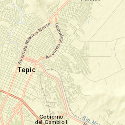 Tepic Street Map