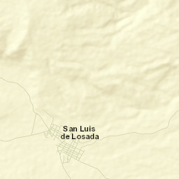 San Luis de Lozada Street Map
