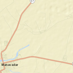 Manavadar Street Map