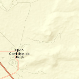 Camichín de Jauja Street Map