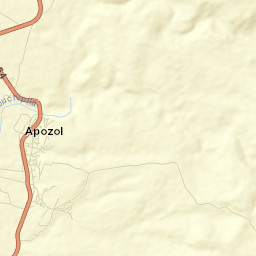 Apozol Street Map