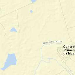 Primero de Mayo (Chupaderos) Street Map