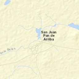 San Juan Pan de Arriba Street Map