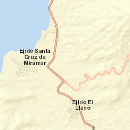 El Llano Street Map
