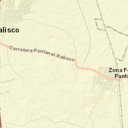 Pantanal Street Map