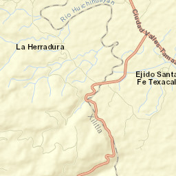 La Herradura Street Map