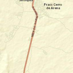 Juchipila Street Map