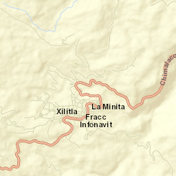 Xilitla Street Map